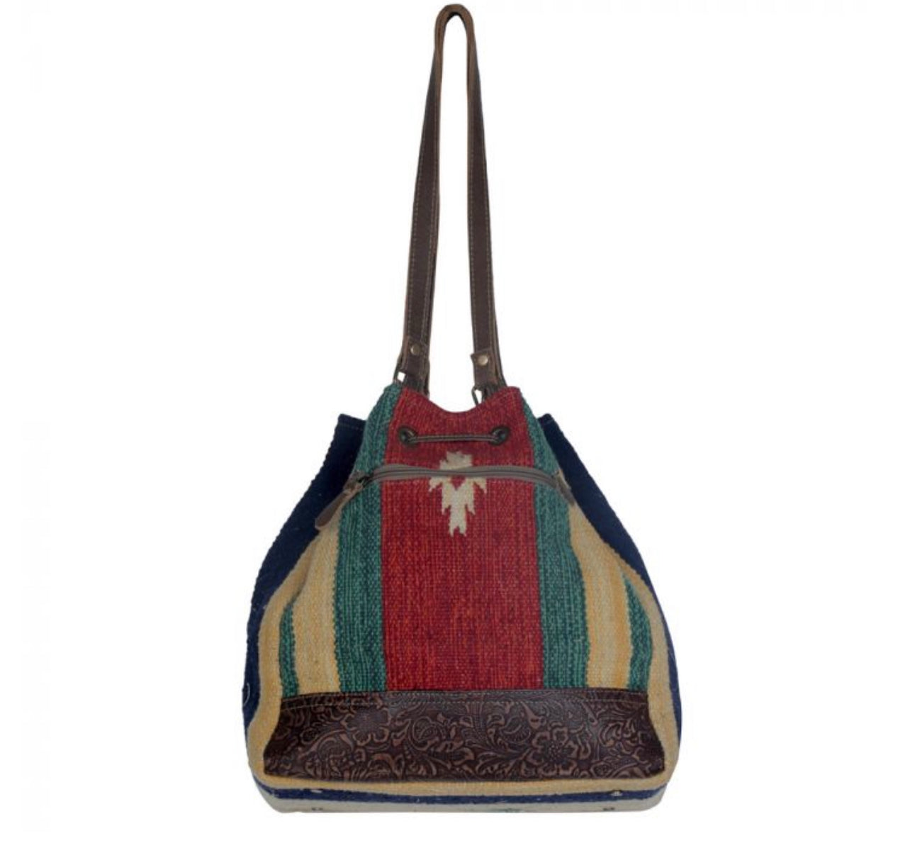 Radiant Red Bucket Bag