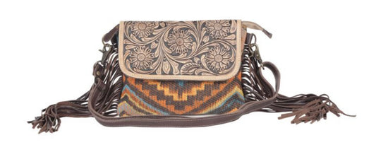 Harley Quinn Hand Tooled Bag