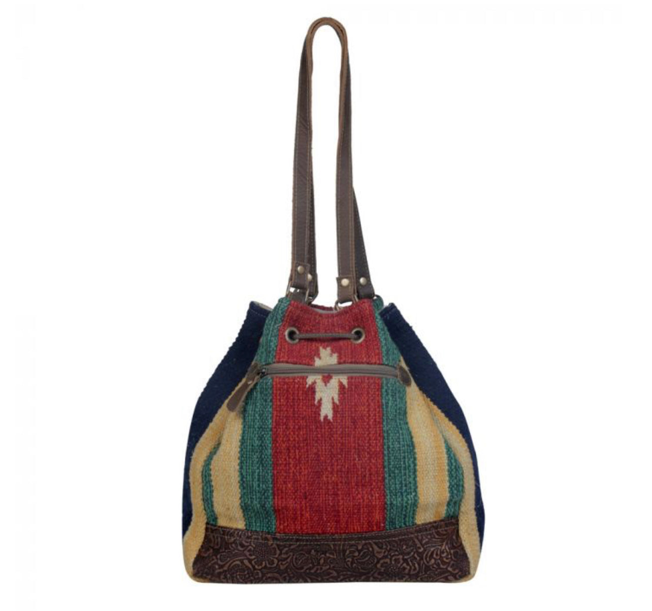 Radiant Red Bucket Bag