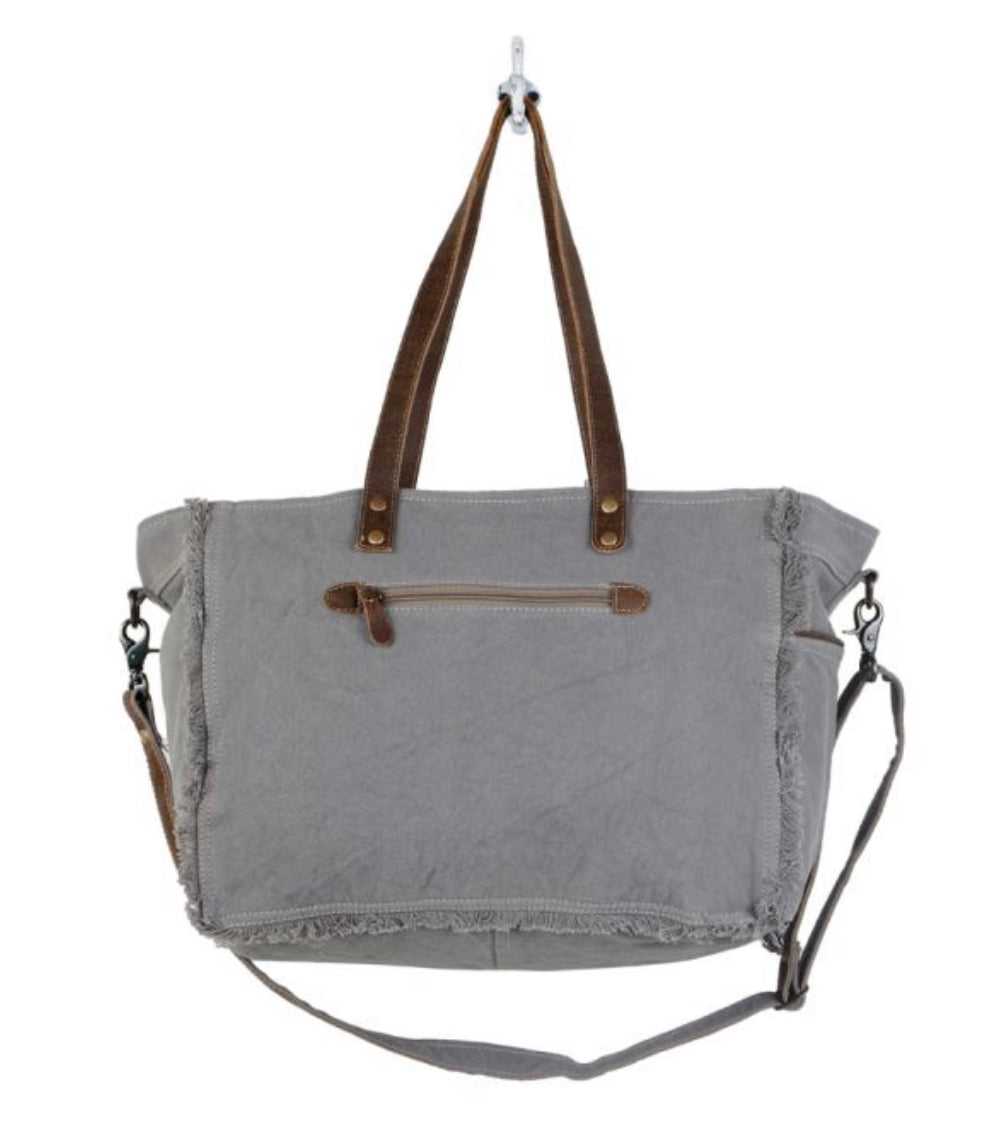 Tribal Print Weekender Bag