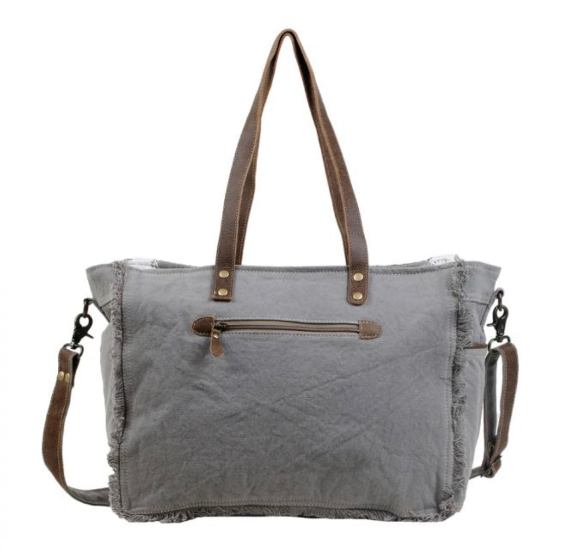 Tribal Print Weekender Bag