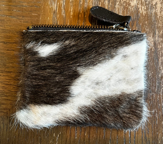 Hair on coin purse