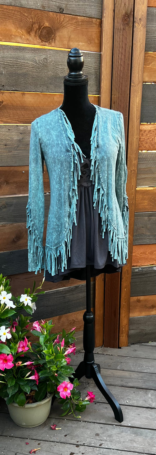 Fringe Cardi-Jacket