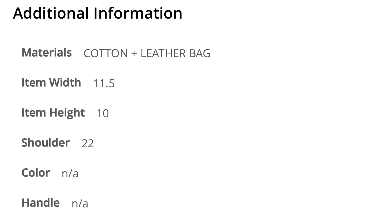 Monochromatic motif hand tooled bag