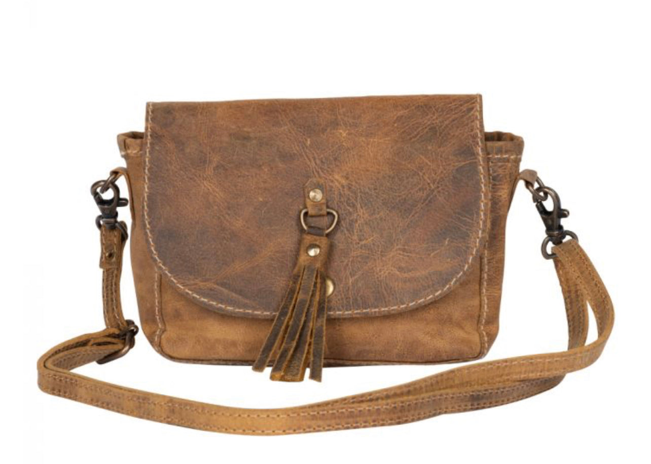 Whispering Woods Leather Bag