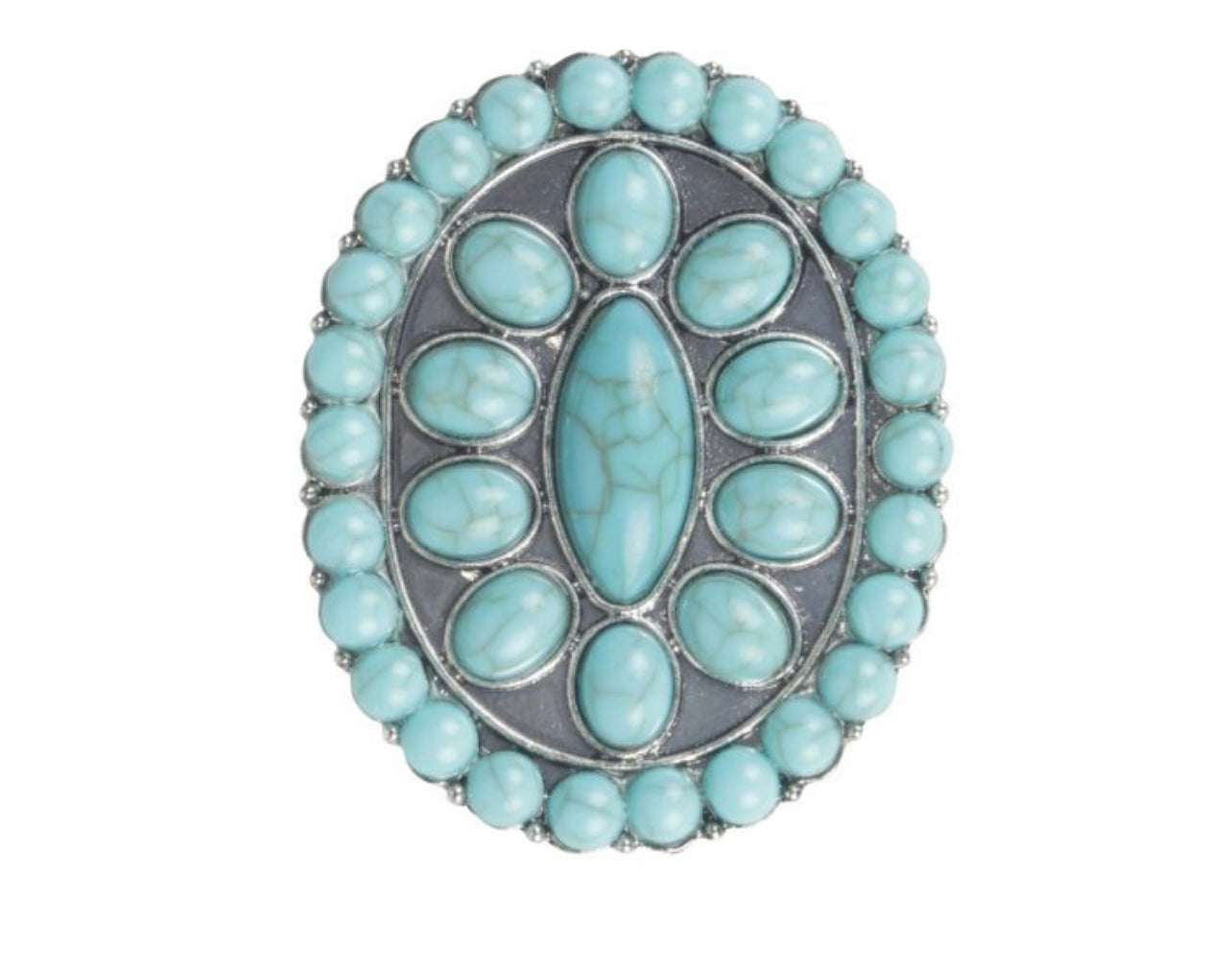 Blue opal phone socket