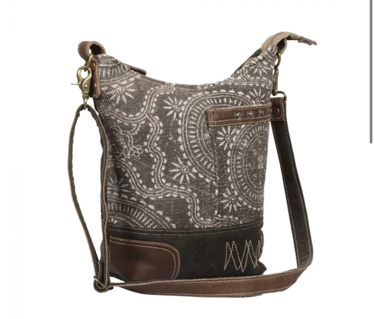Vintage Carved Shoulder Bag