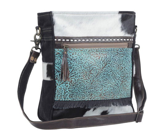 Forest sky shoulder bag
