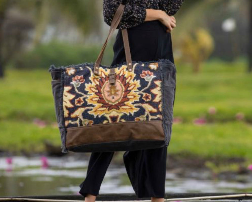Black fern Weekender Bag