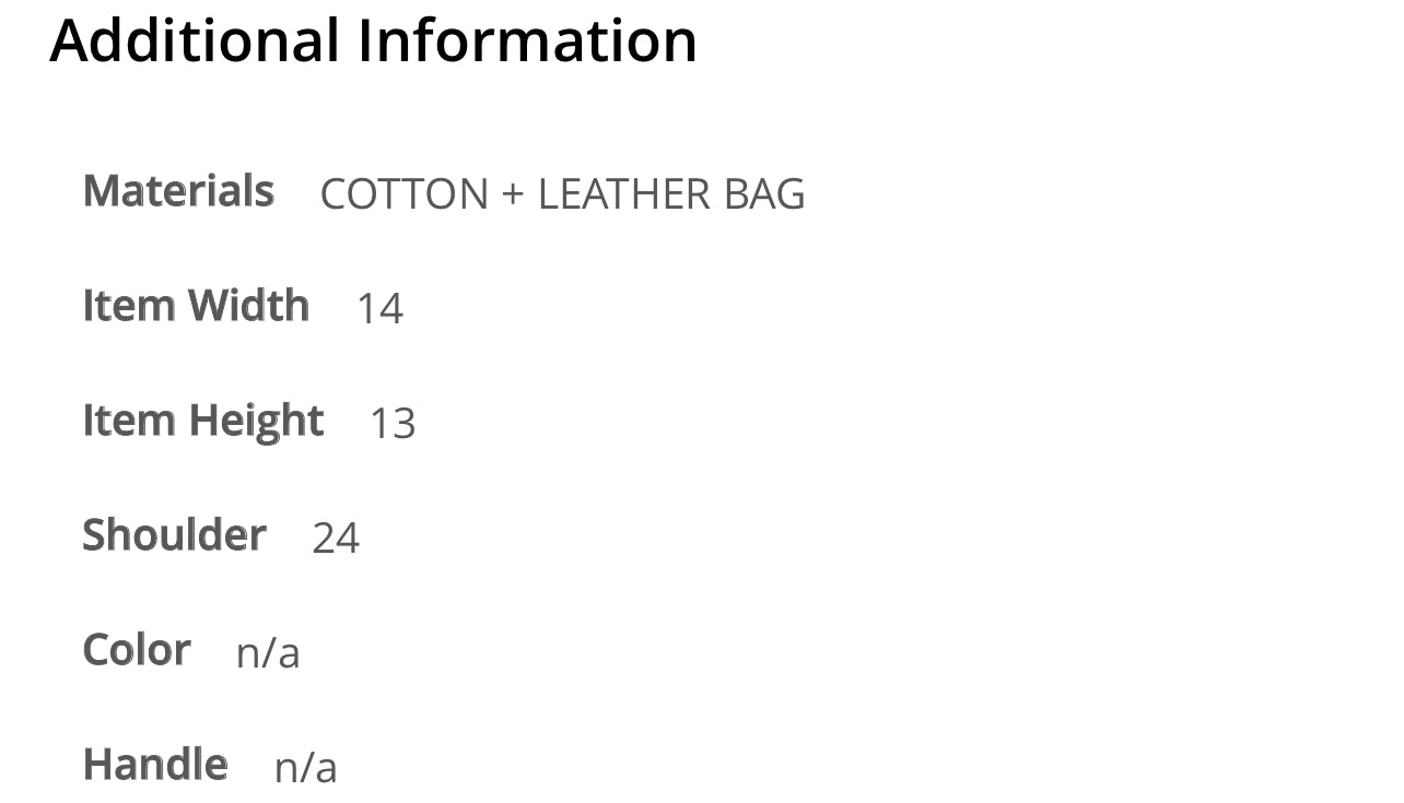 Minutiae Shoulder Bag
