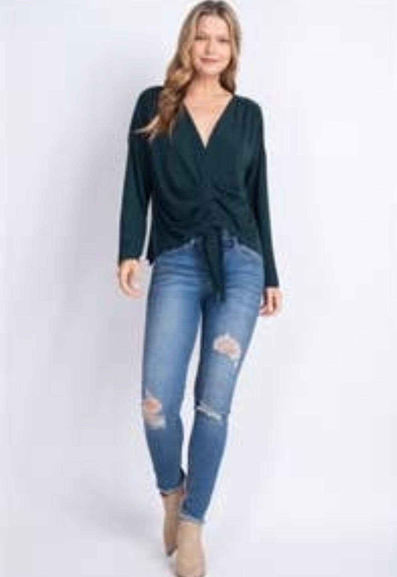 Long sleeved forest top
