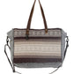 Tribal Print Weekender Bag