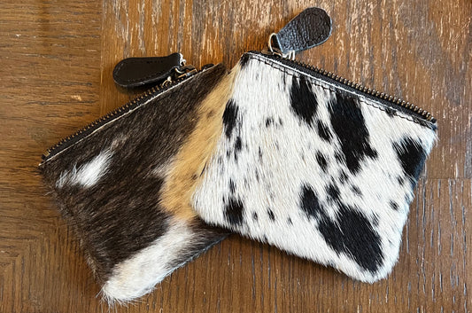 Hair on coin purse
