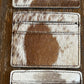 Hair on card wallet