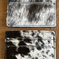 Hair on card wallet