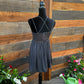 Festival Top in charcoal