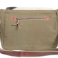 Flower Pattern Recycled Rug w/ Cowhide Crossbody