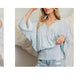 Blue Kimono top