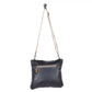 Crowd hero leather and hair on bag
