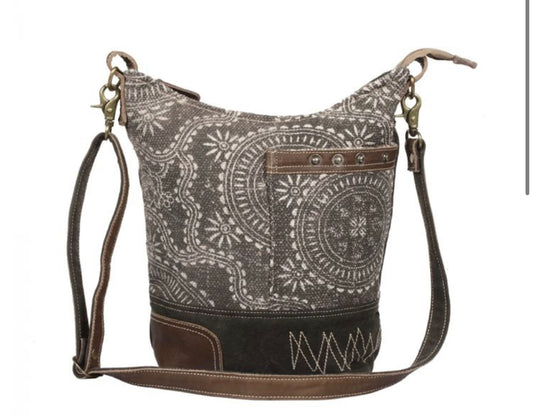 Vintage Carved Shoulder Bag