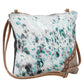 Crowd hero leather and hair on bag