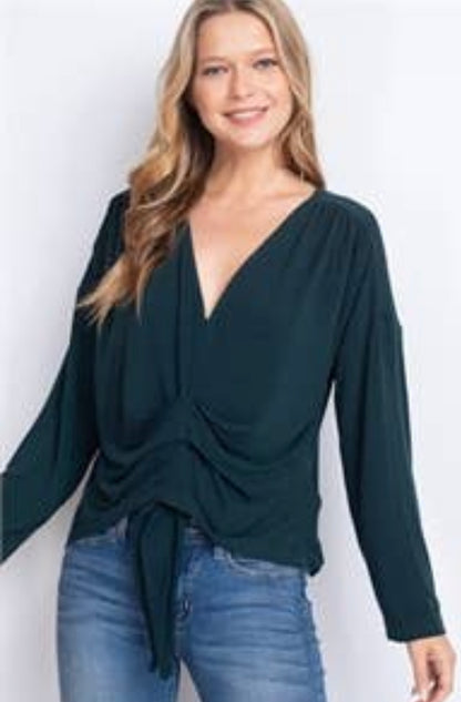 Long sleeved forest top