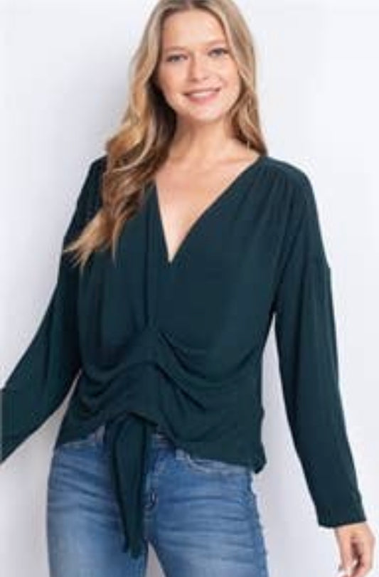 Long sleeved forest top