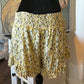 Ruffled hem shorts