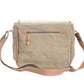 Recycled Rug w/Cowhide Crossbody