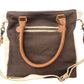 Fish Canvas Tote w/Brown Back Drop
