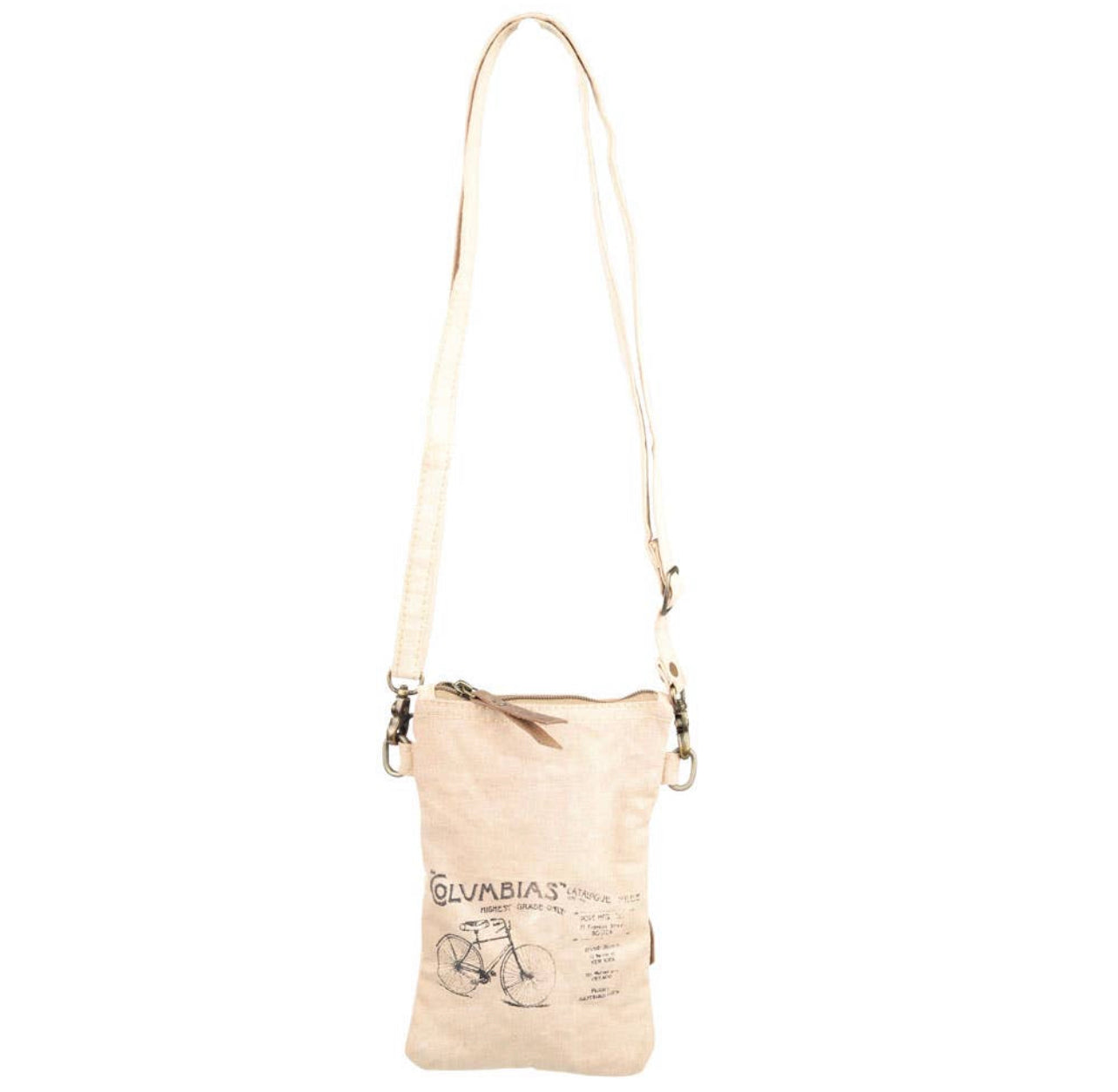 Columbias Passport Canvas Bag w/adjustable strap