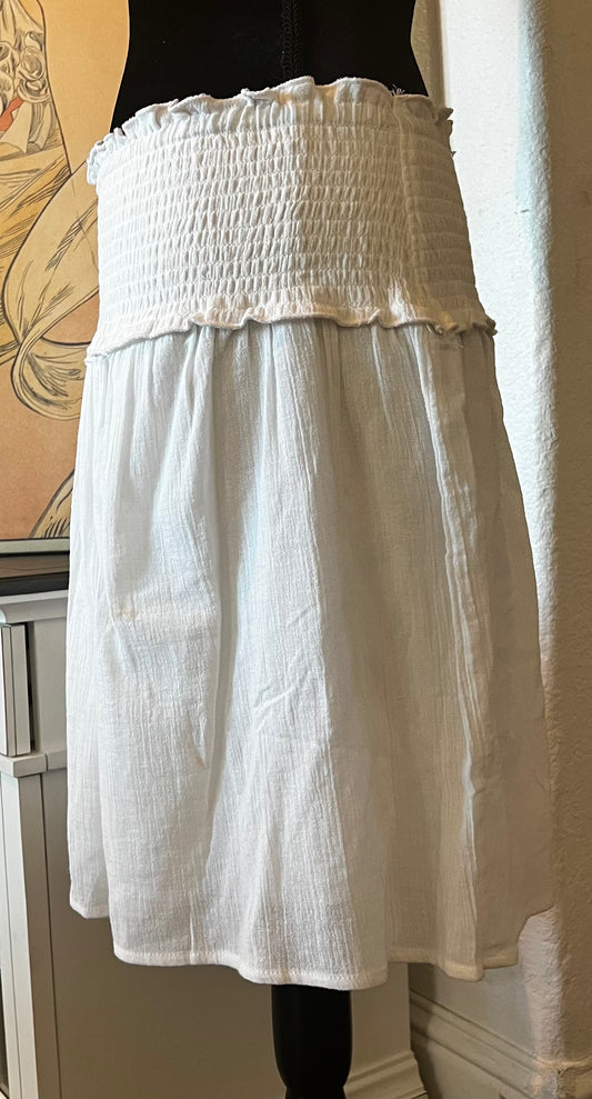 Linen Midi Skirt