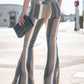 Blue Stripe Bell Bottoms