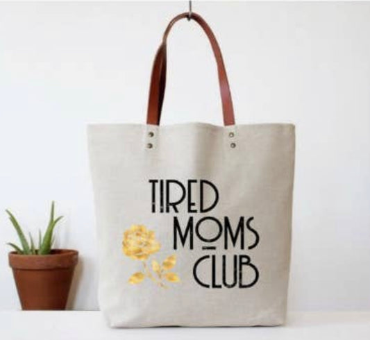 Tote bag: Tired mom